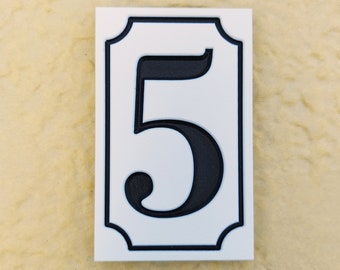 House Number Signs Address Custom House Number Signs Single Number