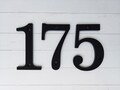 5 inch Traditional & Wider, House Numbers Letters