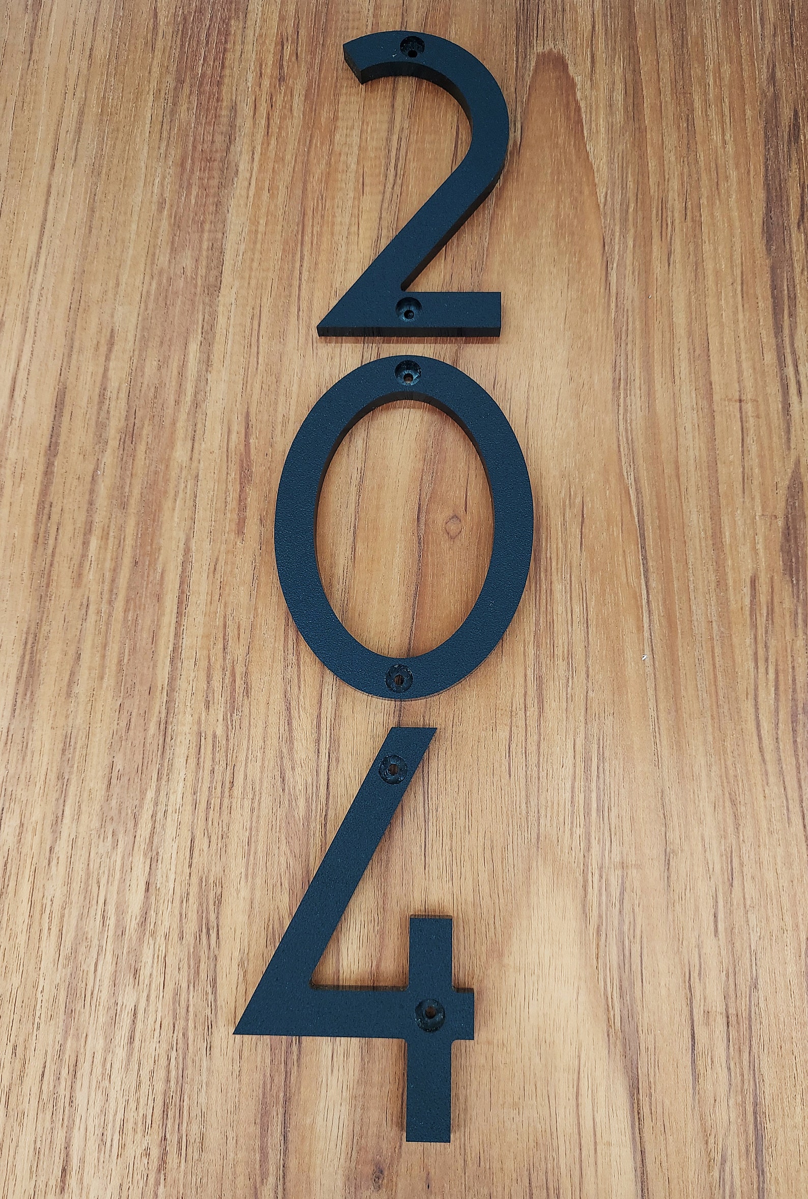 4 Inch Art Deco & Wider, Modern House Numbers Letters - Etsy