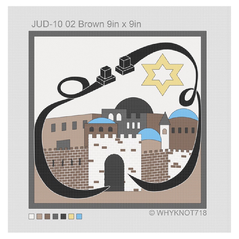 Needlepoint Handpainted Judaica Canvas Tefillin, Tallit Bag Etsy