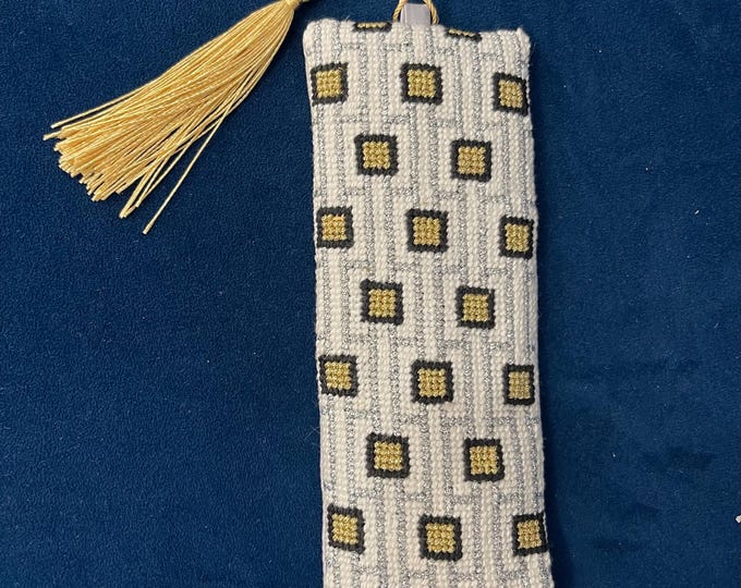 Bookmark Neeldepoint Handpainted Canvas