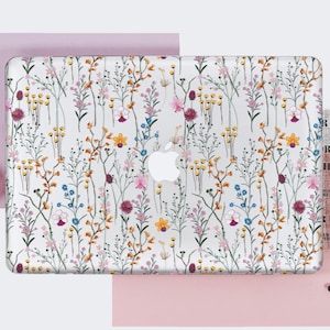 Wildflowers  MacBook Pro 16 M1/M2 Case, Personalization MacBook Case,Macbook Pro 13 Case Coque Macbook Case Flowers Pro 15 Case DE0155
