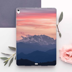 Landscape iPad Mini 6 Case iPad Pro 12.9 Case Sunset iPad Pro 11.4 2021 Hard Case Mountain iPad 10.2 2020 Case iPad Pro 5th Gen Case DE0250