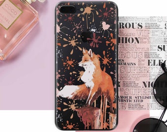 Painting Foxies iPhone 13 Pro Max Case Fox Animal Print iPhone 13 Pro Case Paint Art iPhone 13 Case Painters Gift Pixel 6 Pro Case DE0181