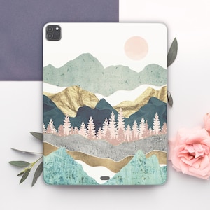 Sun iPad 12.9 Inch Case iPad Air Case Mountain iPad 7Th Generation 10.2 Case 9.7 iPad Pro Case Nature iPad Mini 3 Case iPad Pro 11 DE0509