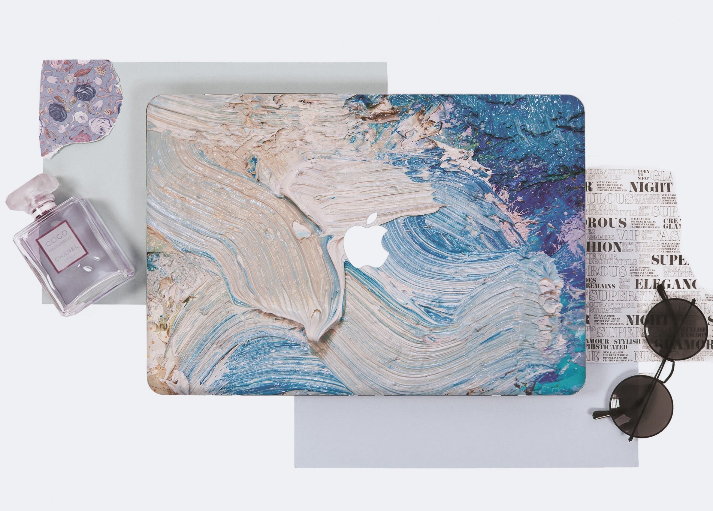 Paints Laptop Case MacBook Air 13 Inch Case Watercolor Case 