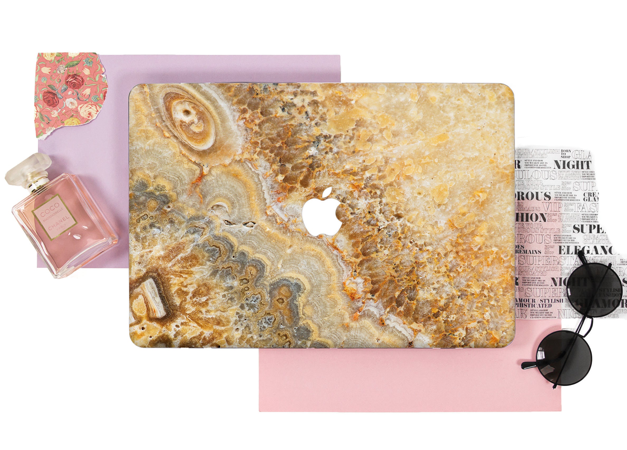 macbook 11 inch sleeve gold
