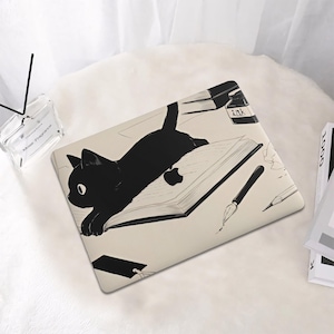Cute Cat MacBook Case Lazy Cat MacBook Air 13 Case Cartoon Cat MacBook Pro 15 Case MacBook 12 Hard Case Macbook 14 Case MacBook 16 Case