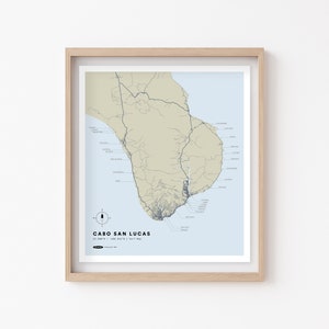 Cabo San Lucas Surf Map