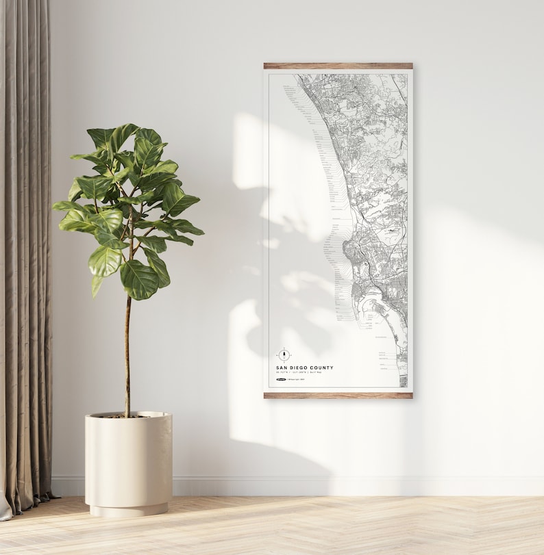 Carte de surf de San Diego