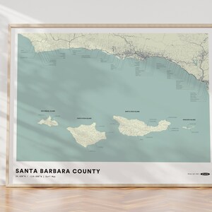 Santa Barbara Surf Map
