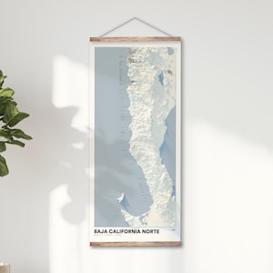 Baja California Surf Map