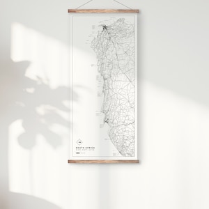 South Africa Surf Map