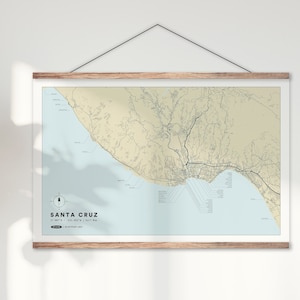 Santa Cruz Surf Map