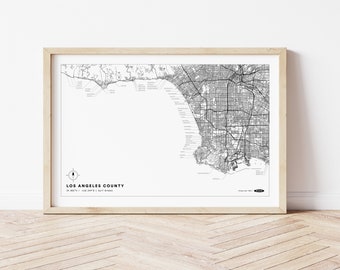 Los Angeles County Surf Map