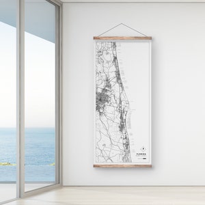 Central Florida Coast Surf Map