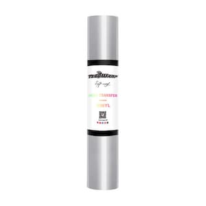 Teckwrap PU Heat Transfer Vinyl Roll - Silver - 12&quot; x 5 feet