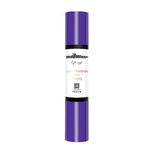 Teckwrap PU Heat Transfer Vinyl Roll - Purple - 12&quot; x 5 feet