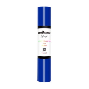 Teckwrap PU Heat Transfer Vinyl Roll - Blue - 12&quot; x 5 feet