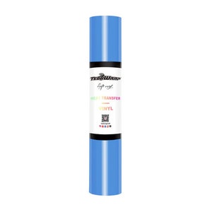 Teckwrap PU Heat Transfer Vinyl Roll - Sky Blue - 12&quot; x 5 feet