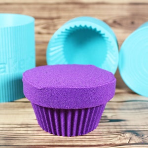 3D Cupcake Bath Bomb Mold Press