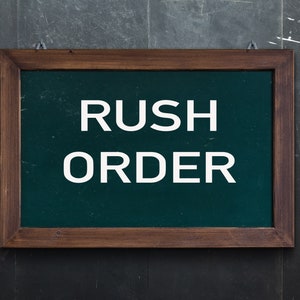 Rush Order Processing for Up to 3 Items