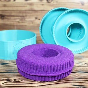 Bandenbadbomvormpers 3&quot; 4&quot; 5,5&quot; driedelige mal mal plastic doe-het-zelfbenodigdheden monster truck heren jongens aangepast wiel