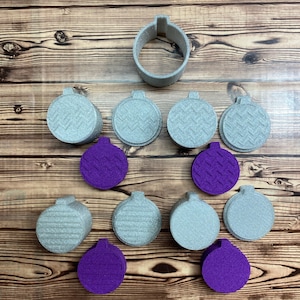 Ornament Set Badebombenformpresse