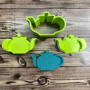 3D Teapot Bath Bomb Mold Press