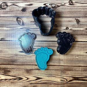 Plain Baby Foot Bath Bomb Mold Press