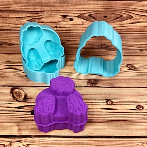 3D Bunny Bath Bomb Mold Press