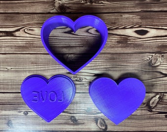 LOVE Heart Bath Bomb Mold Press