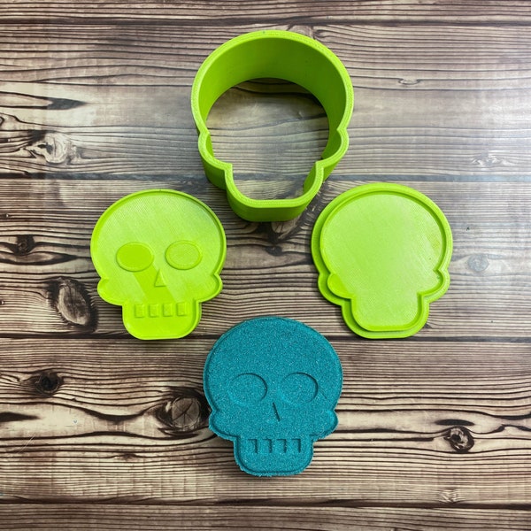 Skull Press Mold Etsy