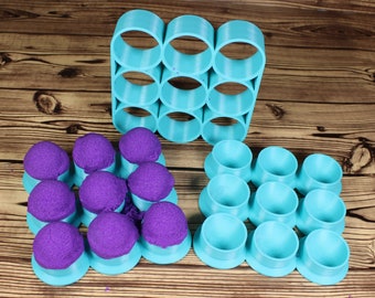 Wax Mold Chcolate Mold Candle Mold Bath Bomb Mold Kids Bath Bomb Mold Soap Mold Bath Bomb Set Mold Sweetichic Coffin Plastic Mold Bomb Mold DIY Mold Casket Mold
