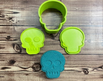 Skull Bath Bomb Mold Press