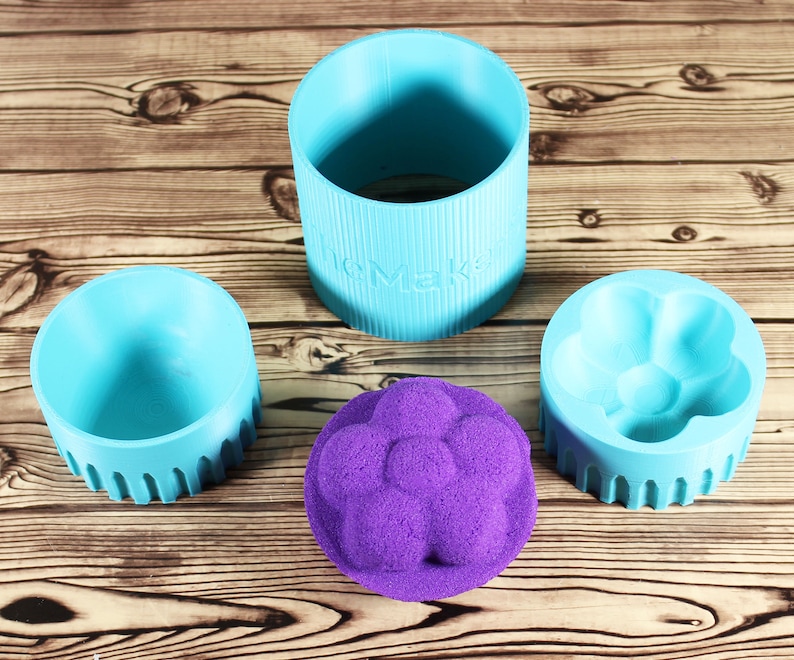 Flower Bath Bomb Mold Press 2.5 3 3.5 Etsy