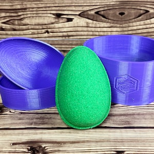 3D Egg Bath Bomb Mold Press