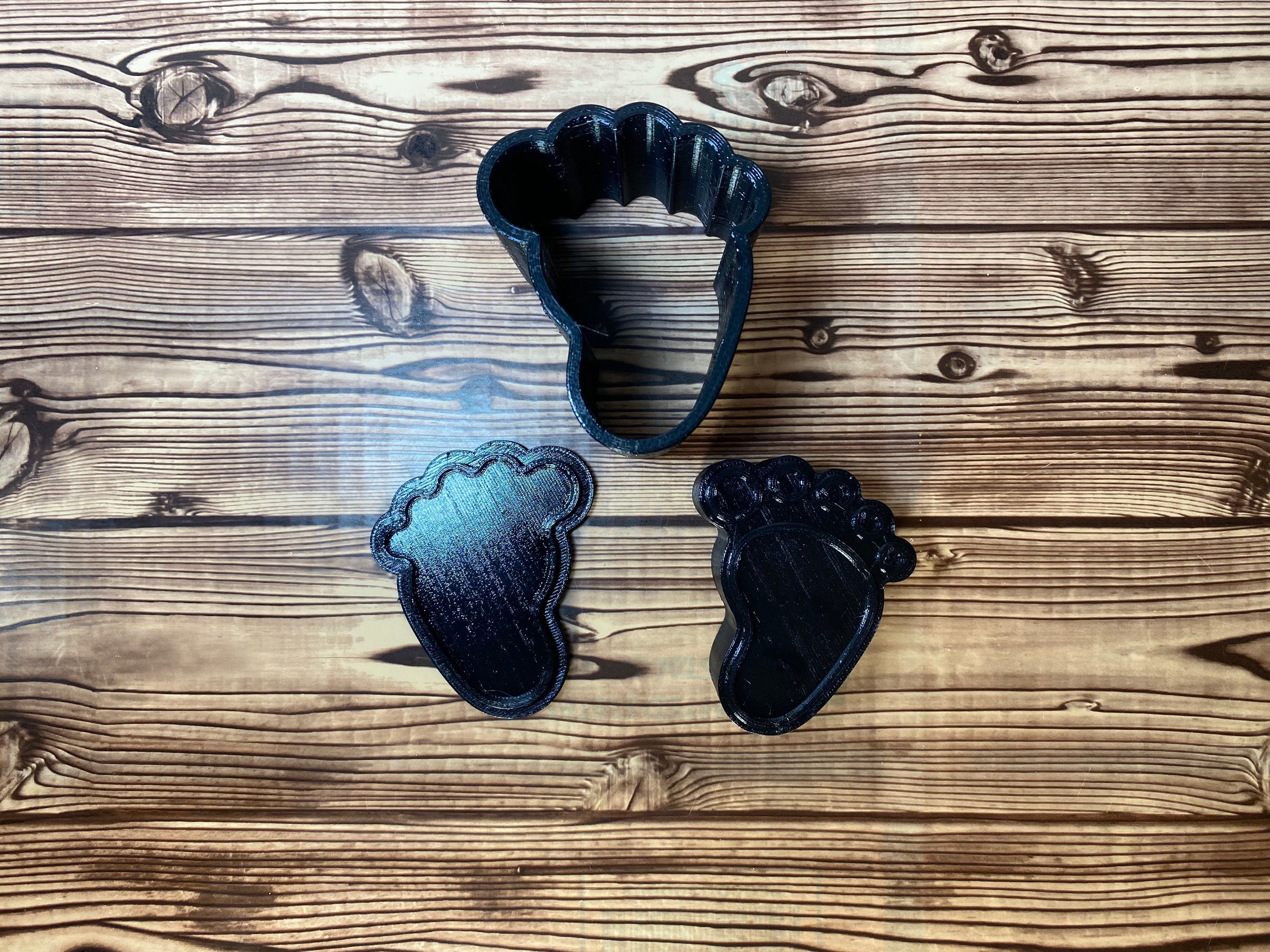 Plain Baby Foot Bath Bomb Mold Press Etsy