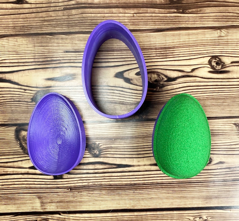 3D Egg Bath Bomb Mold Press 2.25 2.5 3 Etsy