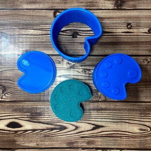 Paint Palette Bath Bomb Mold Press