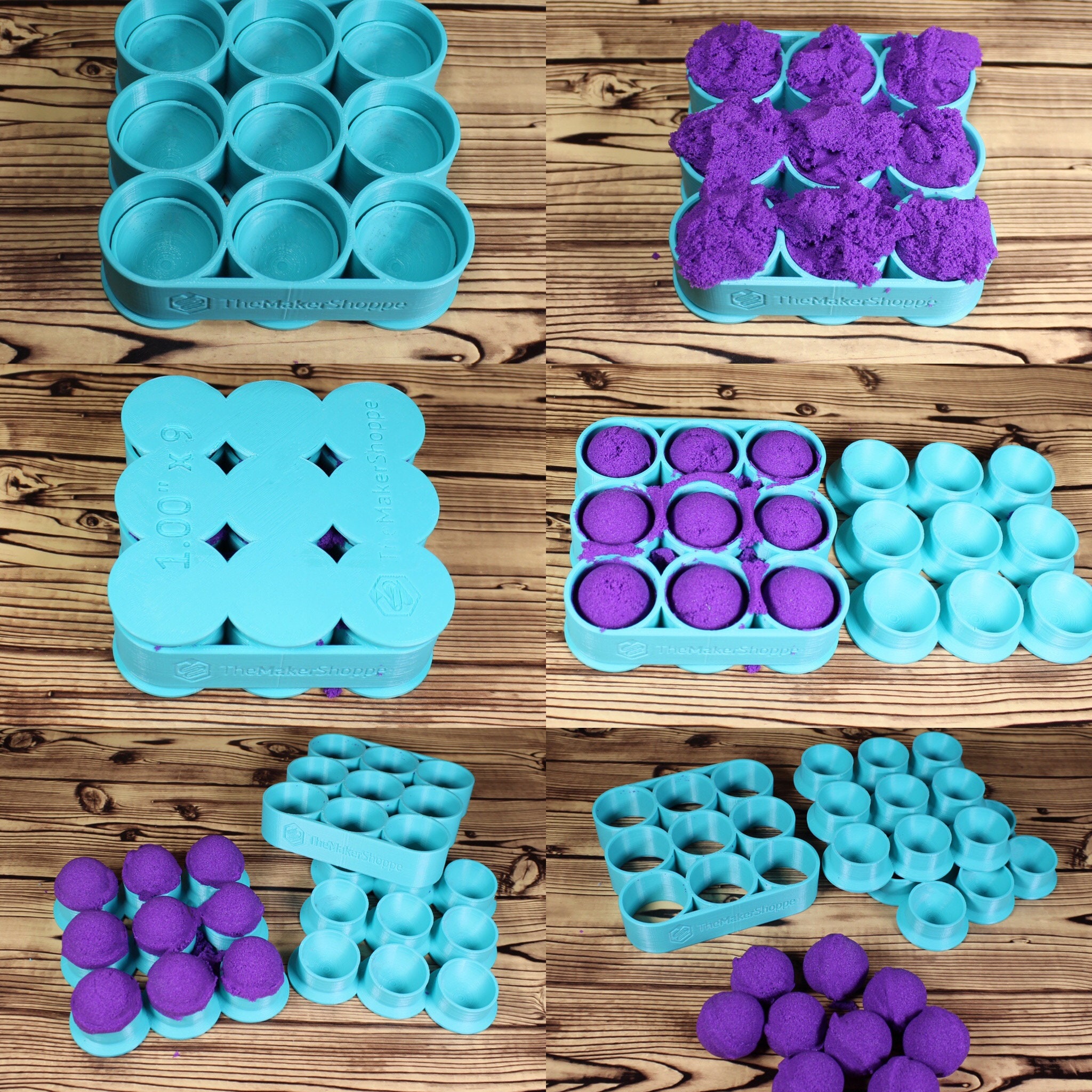 20PCS 10 Set Bath Bomb Mold Kit, Soap Mold & Bath Bombs Press for DIY  Making Sup