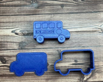 School Bus Shampoo Bar or Bath Bomb Mold Press