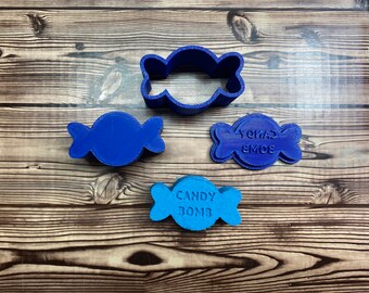 Text Candy Bath Bomb Mold Press