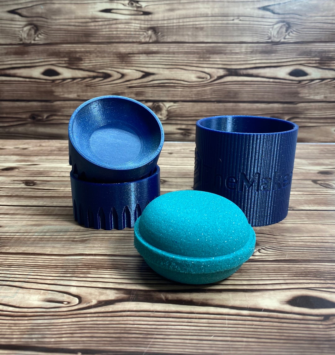 Dome Shampoo Bar Mold Press All Sizes Three Piece Mould Puck Disc Soap