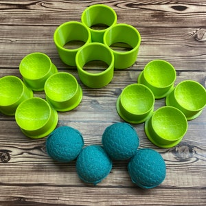Professional Mermaid Scales Custom Count Gumball Bath Bomb Mold Press 1" 1.25" 1.5" three piece tray sphere round circle multi ball mould