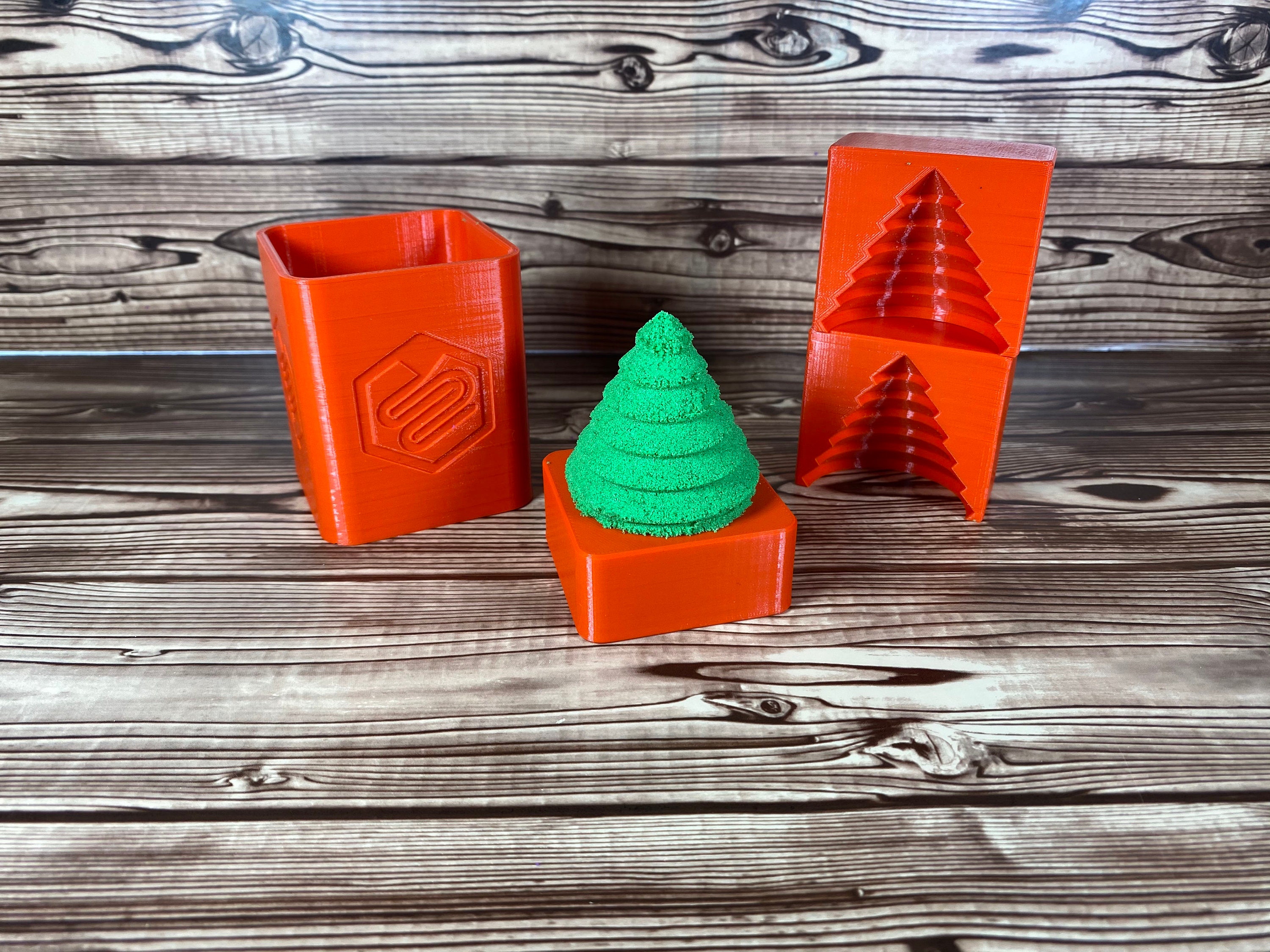 3D Christmas Tree Bath Bomb Mold Press Etsy