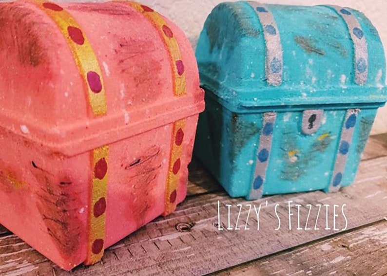 3D Treasure Chest Bath Bomb Mold Press 画像 8