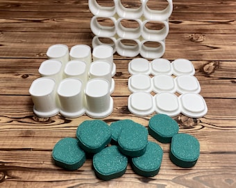 Standard Custom Count Tablet Bath Bomb Mold Press