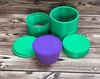 3D Flower Pot Bath Bomb Mold Press