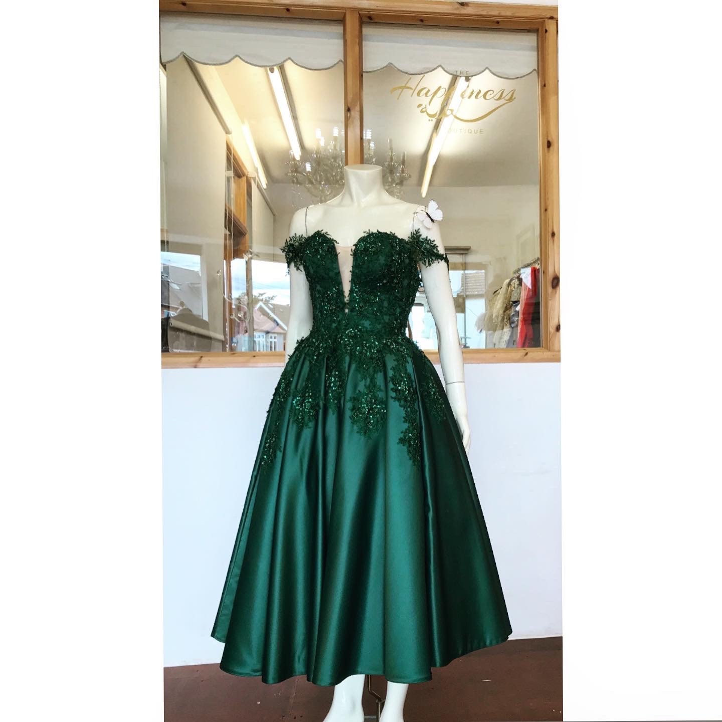 couture green gown